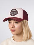Бейсболка STETSON арт. 7741159 TRUCKER CAP ALL AMERICAN DINER (светло-розовый/бордовый)